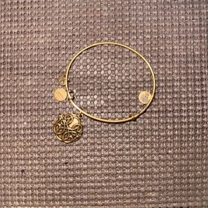 Alex and Ani Path of Life bracelet in gold